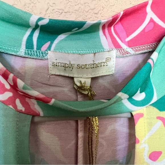 Simply Southern Sea Turtle Dress Women's Size Medium - Picture 3 of 8